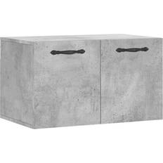 vidaXL Concrete Engineered Wood Wall Cabinet