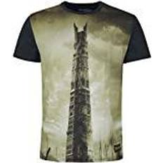 Difuzed Herr der Ringe The Tower of Sauron Männer T-Shirt Multicolor