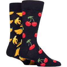 Purple Socks Happy Socks 2-Pack Classic Cherry