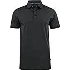 Bambus Polotrøjer Texstar Poloshirt Sort
