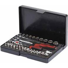 KS Tools Head Socket Wrenches KS Tools Set 918.0640 1/4" Chrome Vanadium Steel Head Socket Wrench