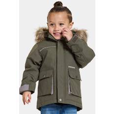 Didriksons Kure Kids Parka 6 - Khaki Green