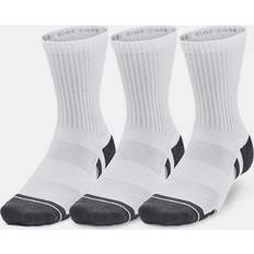 Under Armour Strømper Under Armour UA Performance Cotton Mid Socks - White