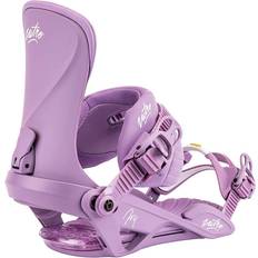 Lila Snowboardbindningar Nitro Snowboardbindning Ivy Lavender