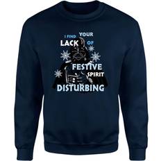 Star Wars Festive Spirit Christmas Jumper Navy Navy