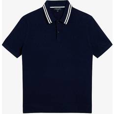 Man - Polyamide Polo Shirts Ted Baker Mahana Textured Knit Polo Shirt