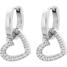 Rostfritt stål Örhängen Edblad Eternal Heart Earrings Steel