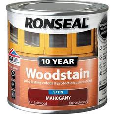 Paint Ronseal 38648 10 Year Woodstain Mahogany Woodstain