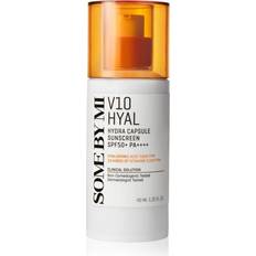 Some By Mi Solskydd & Brun utan sol Some By Mi V10 Hyal Hydra Capsule Sunscreen Skyddande kräm intolerant hud SPF 40ml