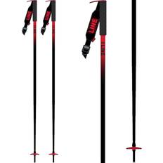 Unisex Downhill Ski Poles Line Pin Poles 22/23 - Black/Red