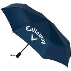 Blå - Golfparaplyer Callaway Collapsible Paraply - Navy Blue/White
