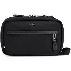 HUGO BOSS Toilettasker & Kosmetiktasker HUGO BOSS Logo-lettering washbag with two-way zip