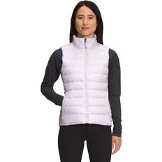 Purple Vests The North Face Aconcagua Womens Down Gilet - Light-Pink