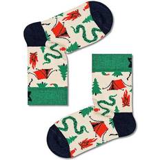 Lastenvaatteet Happy Socks Kids Scout Life Crew - White/Navy/Green/Dark Orange