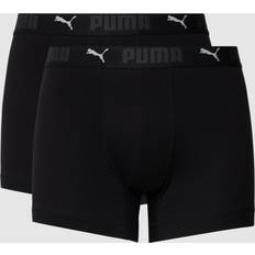 Puma Man Herenondergoed Puma Sport Cotton Boxershorts Set van 2 - Zwart