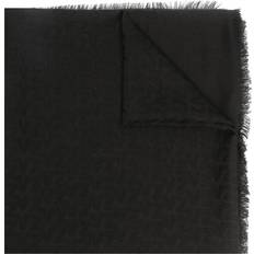 Viscose Écharpes Zadig & Voltaire Foulard Jacquard Monogramme Taille Unique - Noir