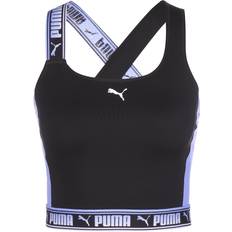 Puma Toppe Puma Strong Fashion Branding Crop Top - Dame - Sort