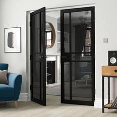 Adjustable Interior Doors JB Kind City Glazed Deco Interior Door (x198.1cm)