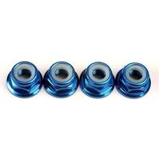 Fjernstyret legetøj Traxxas Locking Nut M5 Blue Aluminium 4