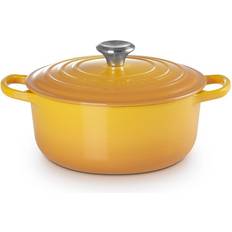 Gjutjärnspanna Le Creuset Signature Gjutjärnspanna Med Lock Ø 20 cm Rund med lock