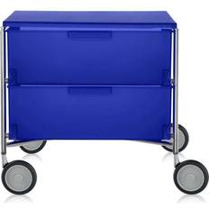 Kartell Comò Kartell Mobil 2 Container Mit Rollen 49 x 48 x 47.5 cm Comò