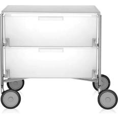 Kartell Comò Kartell Mobil 2 Container Mit Rollen 49 x 48 x 47.5 cm Comò