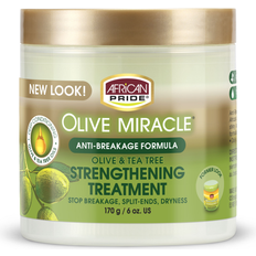 African Pride Olive Miracle Anti Breakage Strengthening Treatment Cream 170g