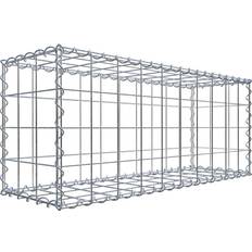 Blåa Gabionkorgar Gabiona Gabionkorg Spiral 10x10 100x40x30 cm 100x100cm