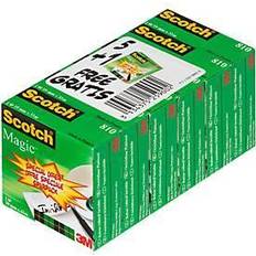 Nastri adesivi da scrivania e dispenser di nastro adesivo Scotch Confezione 5+1 19 mm x 33 m Promo Pack 5+1 Gratis