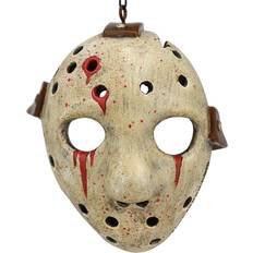 Halloween Masques pour les yeux Horror-Shop Bloody Hockey Maske Weihnachtskugel 8,9cm