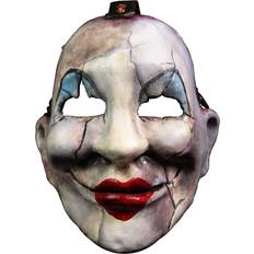 Sorte Heldækkende masker Horror-Shop Doxy Maske für Halloween & Fasching