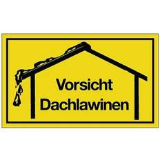 Workplace Signs Hinweiszeichen Vorsicht Dachlawinen