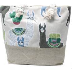 Rope Handle Bag Llamas