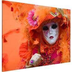 Orange Presentation Boards Magnettafel Querformat 4:3 Karneval