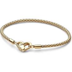 Pandora Schmuck Pandora Moments Studded Chain Bracelet - Gold