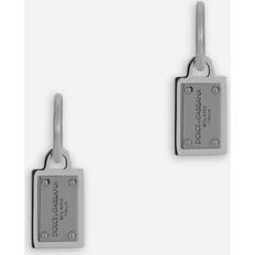 Herre - Palladium Øreringe Dolce & Gabbana Logo Clip-On Øreringe Gul