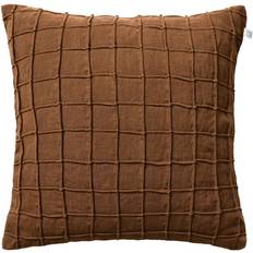 Chhatwal & Jonsson Oreillers Chhatwal & Jonsson Jammu 50x50 cm Cognac Housse de coussin Marron (50x50cm)