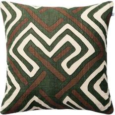 Chhatwal & Jonsson Gujarat 50x50 cm Taupe/Cactus Green Putetrekk Grønn, Grå, Brun (50x50cm)