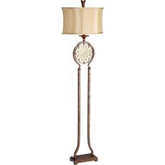 Bronzo Lampade da Terra Elstead Lighting Marcella 1 Light Floor Lamp - British Bronze / Oxidized Bronze Lampada da Terra