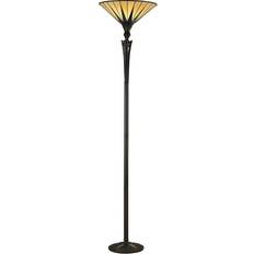 Interiors 1900 Dark Star Tiffany Uplighter Golvlampa