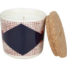 Marimekko Ljusstakar, Ljus & Doft Marimekko Tomina Ø7,5 White-dark blue-red-dark Doftljus