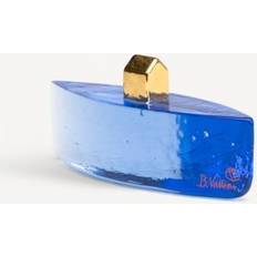Blå - Krystal Dekorationer Kosta Boda Fortress Vessel Kunstglas t/guld Bv Dekorationsfigur