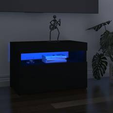 Møbler vidaXL LED-lys 2 TV-bord
