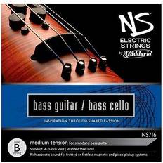 D'Addario NS716 E-Bass Cello Low B Single String