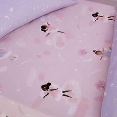 Fabrics Kid's Room Catherine Lansfield Dancing Fairies Junior Fitted Sheet 27.6x55.1"