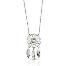 Beginnings Sterling Silver Dream Catcher Necklaces N4326C
