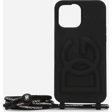 Dolce & Gabbana Rubber iPhone 13 Pro Max cover with embossed logo