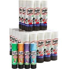 Pritt Arts & Crafts Pritt 2359266 Glue Sticks 43g Pack of 34 4 Free Coloured