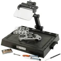 Accessori per la pittura Tamiya Arbeitsstation Mit Lupe Und Beleuchtung