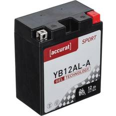 Accurat Accurat Sport GEL YB12AL-A Motorradbatterie 12Ah 12V DIN 51213 YG12AL-A GEL12-12AL-A